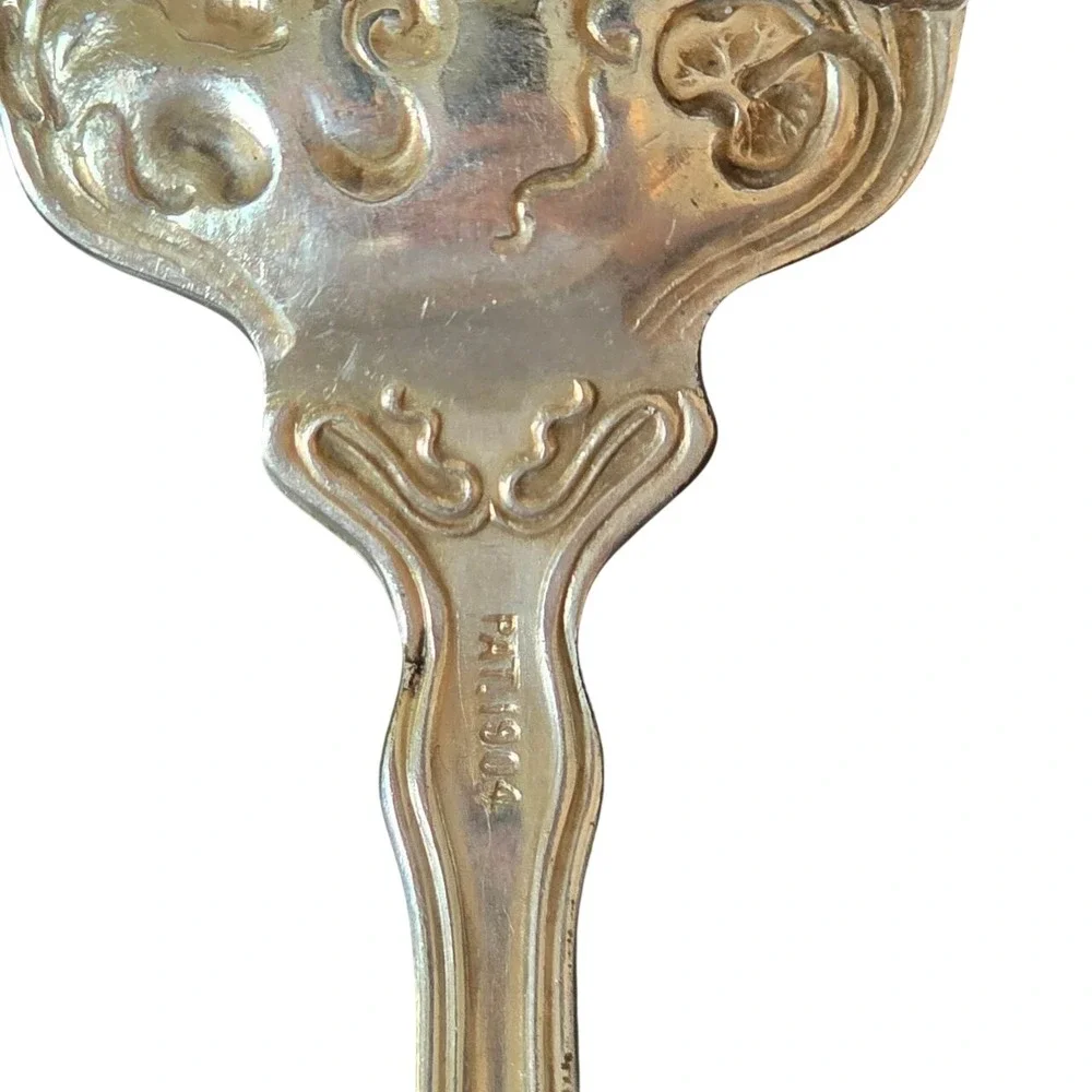 Antique Rogers Silverplate Estate Lot 2 Ornate Cold Meat Serving Forks 1904 AI